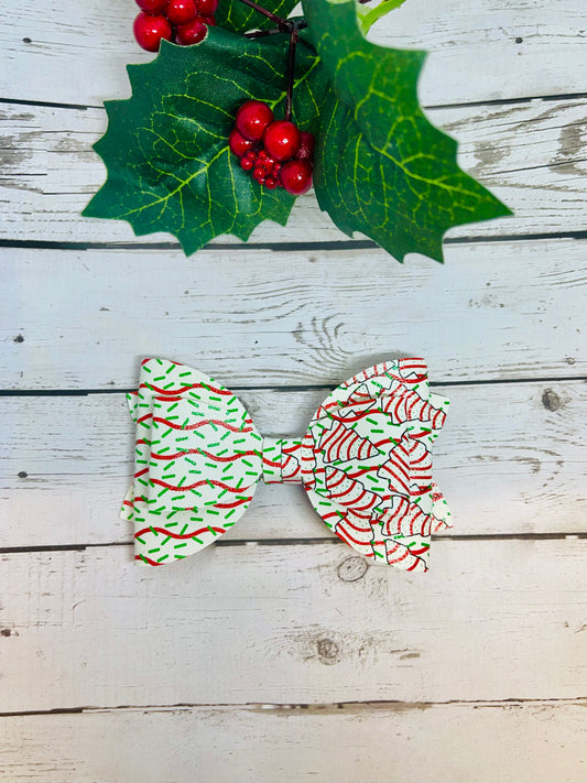 Christmas Cakes Split Bow