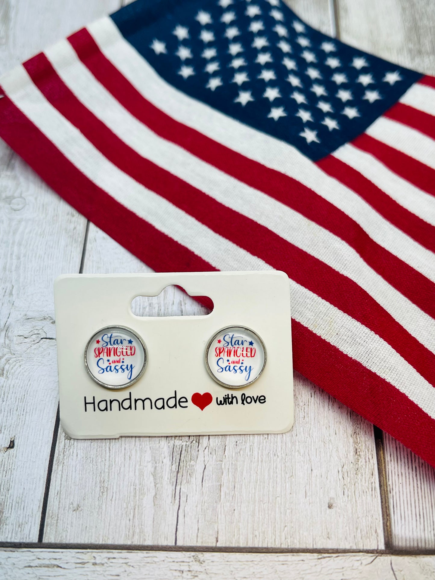 Star Spangled and Sassy Earrings