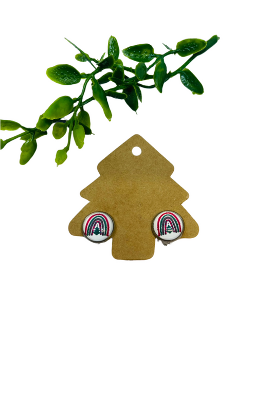 Christmas Clip -On Earrings