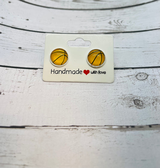 Basketball Earrings