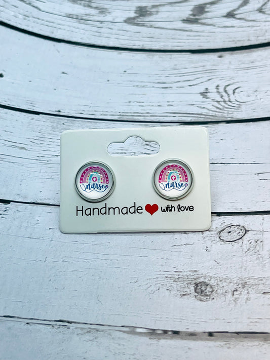 Nurse Rainbow Earrings