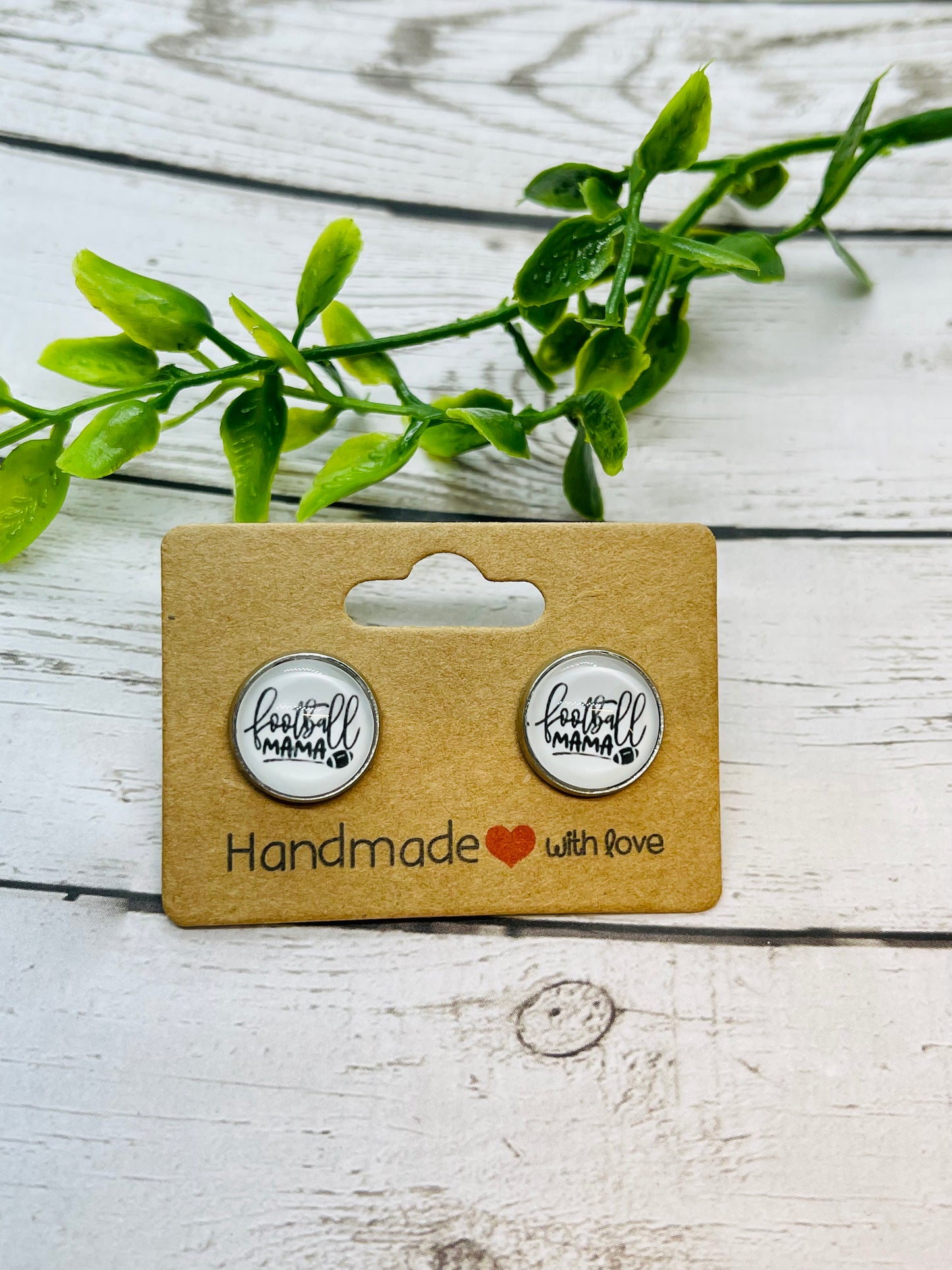 Football Mama Earrings