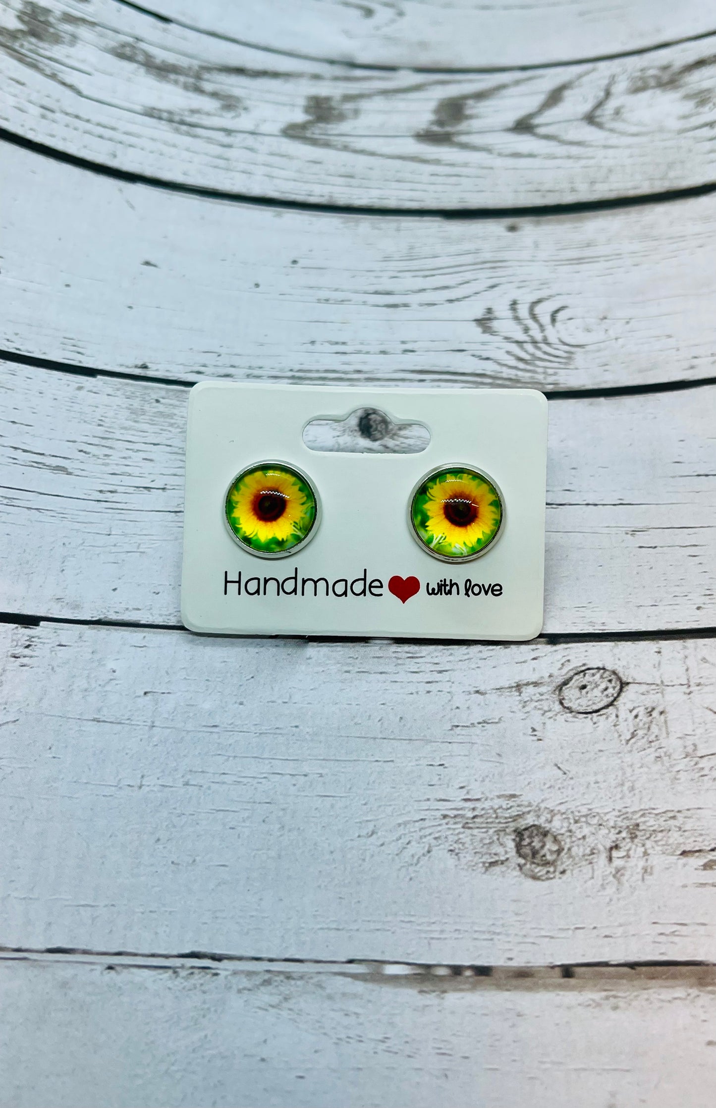 Sunflower Burst Earrings